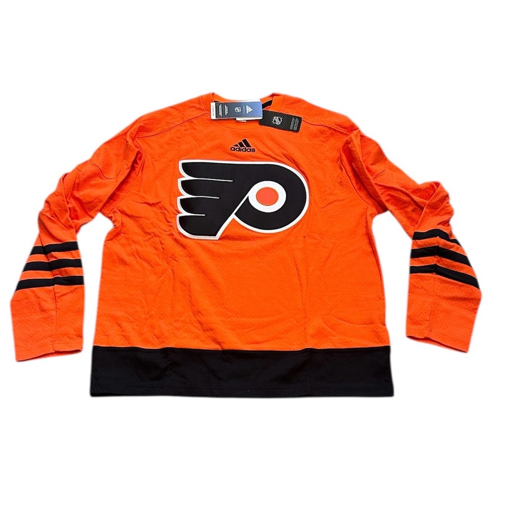 Philadelphia Flyers Adidas Men’s Logo‎ Crew Sweatshirt